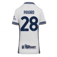 Maglia Calcio Inter Milan Benjamin Pavard #28 Seconda Divisa Donna 2024-25 Manica Corta